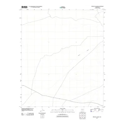 2010 Map of Pipeline Canyon, 2010 Print