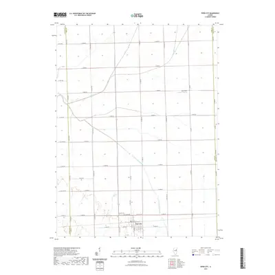 2021 Map of Piper City, 2021 Print