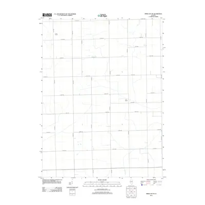 2012 Map of Piper City NE, 2012 Print