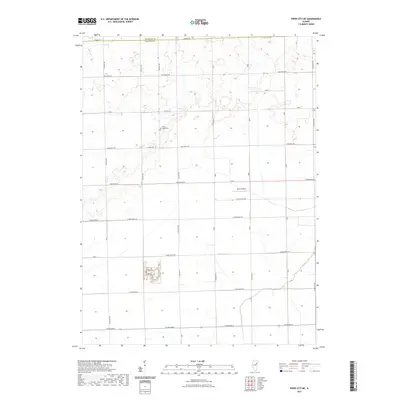 2021 Map of Piper City NE, 2021 Print