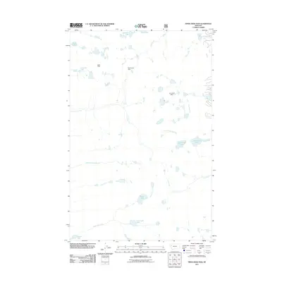 2011 Map of Piper-Crow Pass, 2011 Print