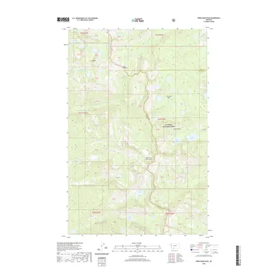 2020 Map of Piper-Crow Pass, 2020 Print