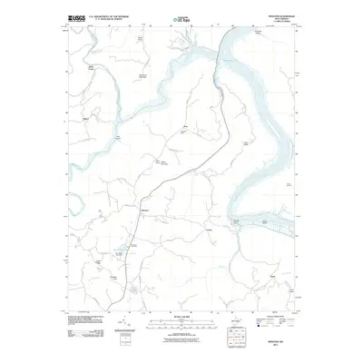 2011 Map of Pipestem, 2011 Print