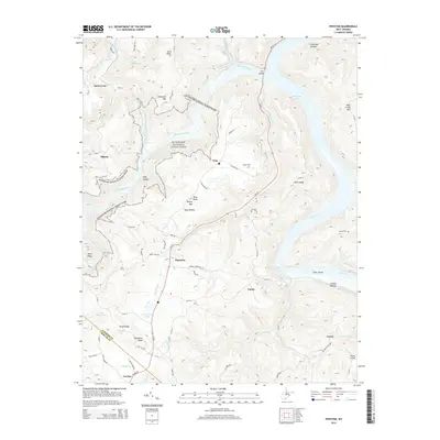 2014 Map of Pipestem, 2014 Print