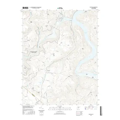 2016 Map of Pipestem, 2016 Print