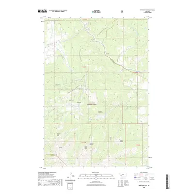 2020 Map of Pipestone Pass, 2020 Print