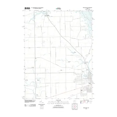 2010 Map of Piqua West, 2010 Print