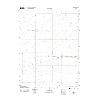 2012 Map of Piqua, 2012 Print