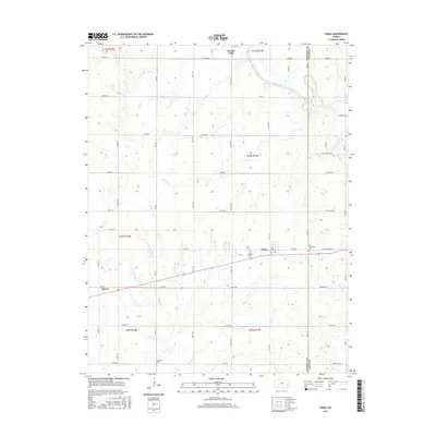 2016 Map of Piqua, 2016 Print