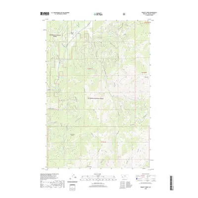 2020 Map of Piquett Creek, 2020 Print