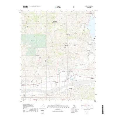 2018 Map of Piru, 2018 Print