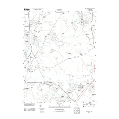 2011 Map of Piscataway, 2011 Print