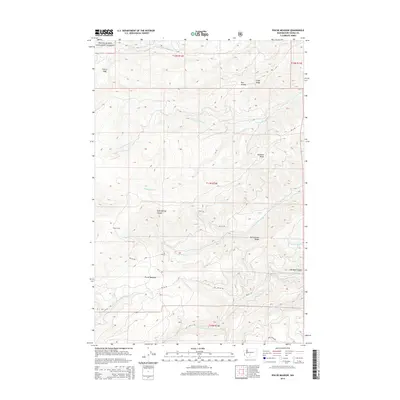 2014 Map of Piscoe Meadow, 2014 Print