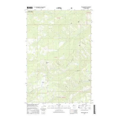 2017 Map of Piscoe Meadow, 2017 Print