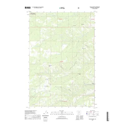 2020 Map of Piscoe Meadow, 2020 Print