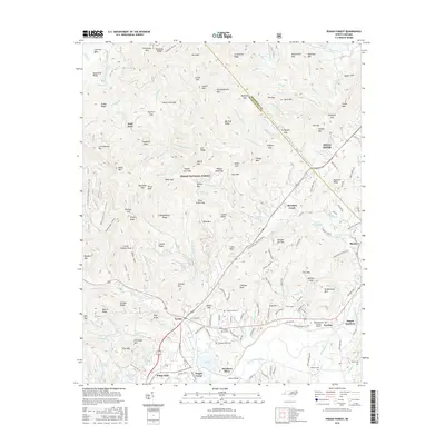 2016 Map of Pisgah Forest, 2016 Print