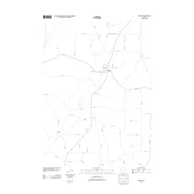 2013 Map of Pisgah, 2013 Print