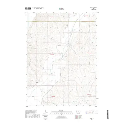 2018 Map of Pisgah, 2018 Print