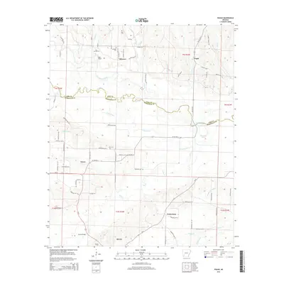 2014 Map of Pisgah, 2014 Print
