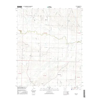 2017 Map of Pisgah, 2017 Print