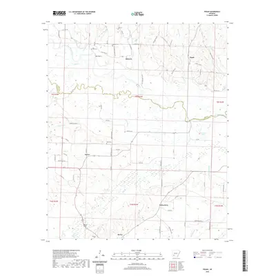 2020 Map of Pisgah, 2020 Print