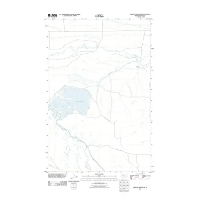 2011 Map of Pishkun Reservoir, 2011 Print