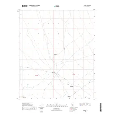 2018 Map of Pisinimo, 2018 Print
