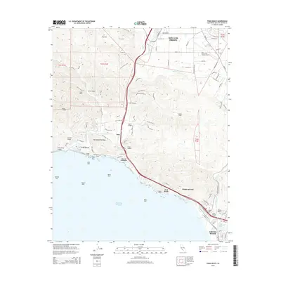 2015 Map of Pismo Beach, 2015 Print