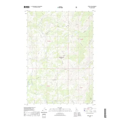2020 Map of Pistol Lake, 2020 Print