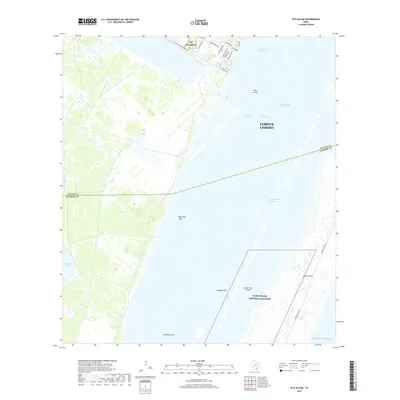 2019 Map of Pita Island, 2019 Print