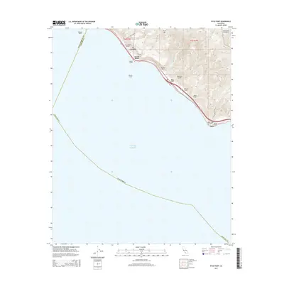 2015 Map of Pitas Point, 2015 Print