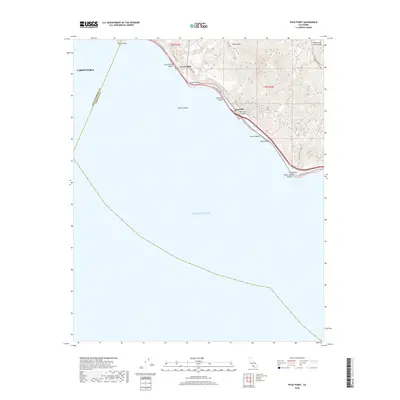 2018 Map of Pitas Point, 2018 Print