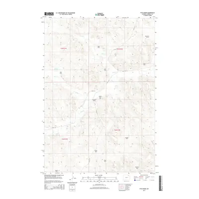 2015 Map of Pitch Draw, 2015 Print