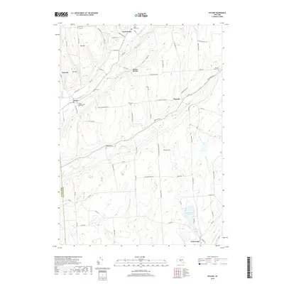 2019 Map of Pitcher, 2019 Print