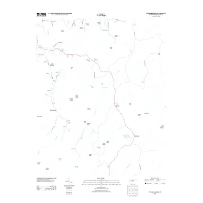 2013 Map of Pitcher Ridge, 2013 Print