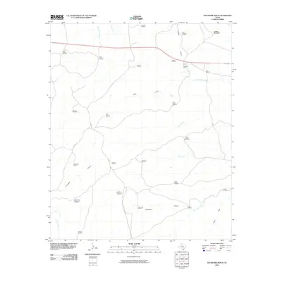 2010 Map of Pitchfork Ranch, 2010 Print