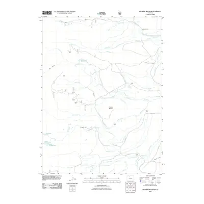 2011 Map of Pitchpine Mountain, 2011 Print
