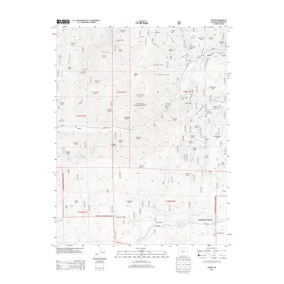 2013 Map of Pitkin, 2013 Print