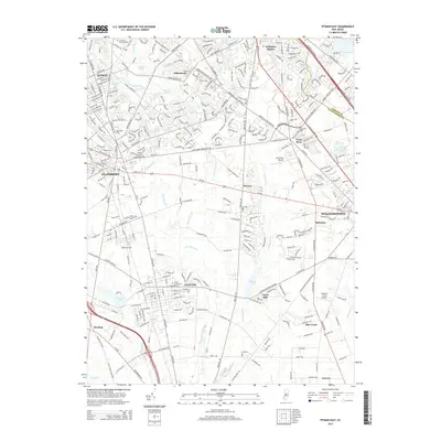 2014 Map of Pitman East, 2014 Print