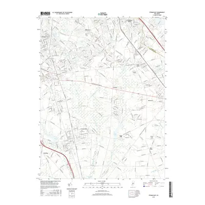 2016 Map of Pitman East, 2016 Print