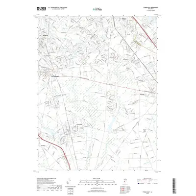2019 Map of Pitman East, 2019 Print