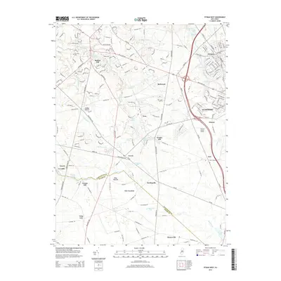 2014 Map of Pitman West, 2014 Print