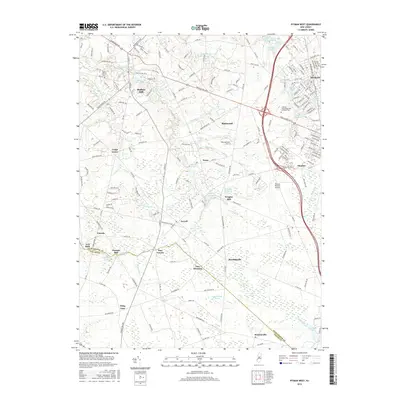 2016 Map of Pitman West, 2016 Print