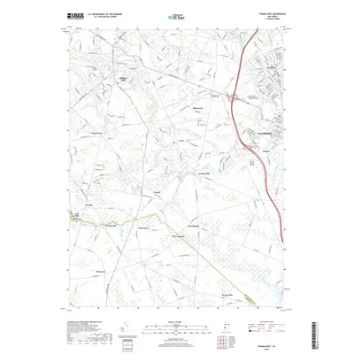 2019 Map of Pitman West, 2019 Print