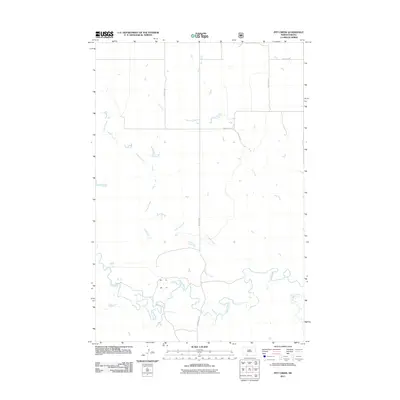 2011 Map of Pitt Creek, 2011 Print