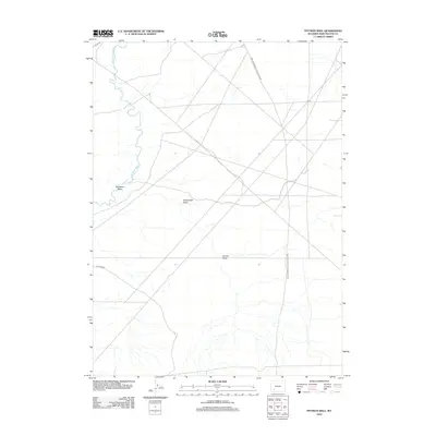 2012 Map of Pittman Well, 2012 Print