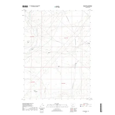 2017 Map of Pittman Well, 2017 Print