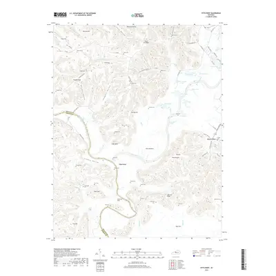 2019 Map of Pitts Point, 2019 Print