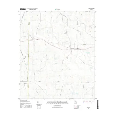 2014 Map of Pitts, 2014 Print