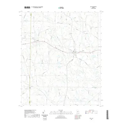 2020 Map of Pitts, 2020 Print